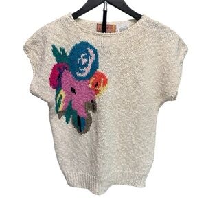 Vintage Worthington 
Floral Sweater